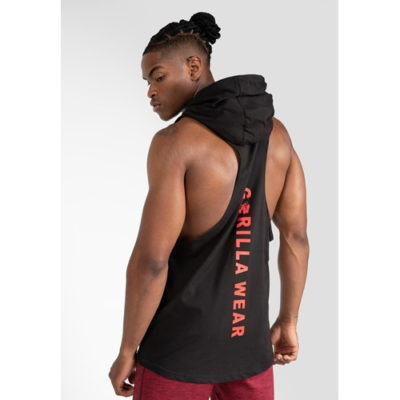 Lawrence Hooded Tank Top - Black 2