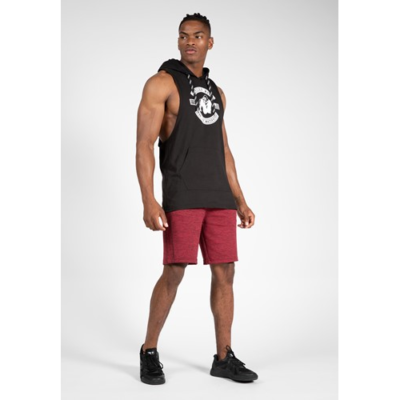 Lawrence Hooded Tank Top - Black 3