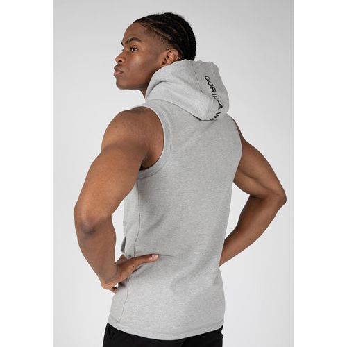 Lincoln Sleeveless Hoodie - Gray 2 Lincoln Sleeveless Hoodie - Gray 2