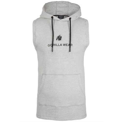Lincoln Sleeveless Hoodie - Gray 6 Lincoln Sleeveless Hoodie - Gray 6