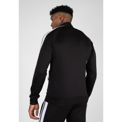 MUSCLEFORCE-RecoveredStratford Track Jacket - Black 2 MUSCLEFORCE-RecoveredStratford Track Jacket - Black 2