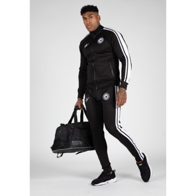 MUSCLEFORCE-RecoveredStratford Track Jacket - Black 3 MUSCLEFORCE-RecoveredStratford Track Jacket - Black 3