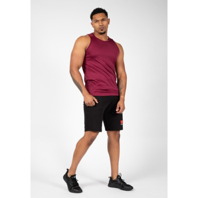Madera Tank Top - Burgundy Red 3