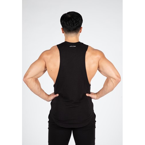 Milo Drop Armhole Tank Top - Black 2 Milo Drop Armhole Tank Top - Black 2