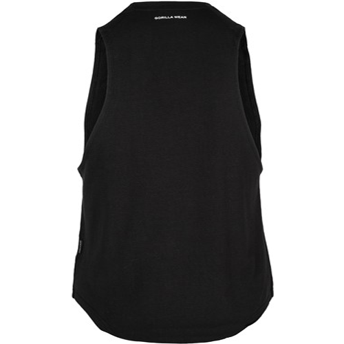 Milo Drop Armhole Tank Top - Black 7 Milo Drop Armhole Tank Top - Black 7