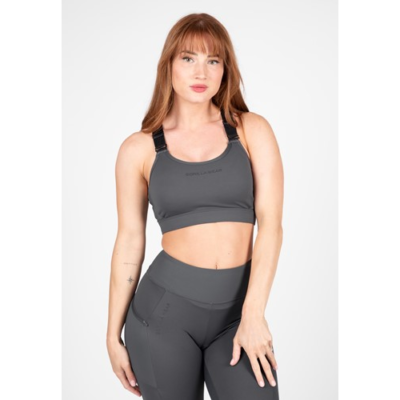 Monroe Sports Bra - Gray 1