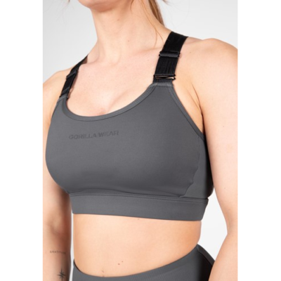 Monroe Sports Bra - Gray 4