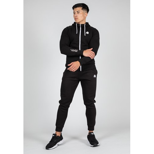 Payette Zipped Hoodie - Black 3 Payette Zipped Hoodie - Black 3