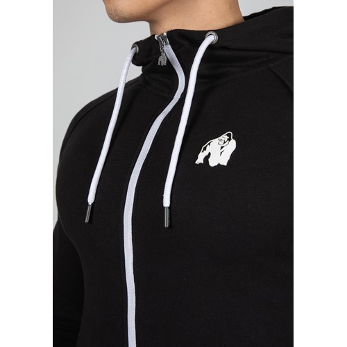 Payette Zipped Hoodie - Black 4 Payette Zipped Hoodie - Black 4