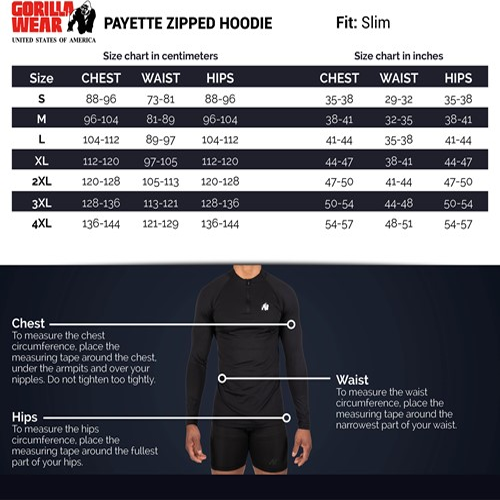 Payette Zipped Hoodie - Gray 8 Payette Zipped Hoodie - Gray 8