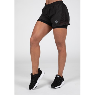 Portland 2-In-1 Shorts - Black 1