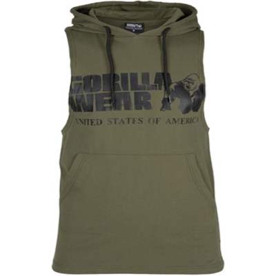 Rogers Hooded Tank Top - Army Green 6