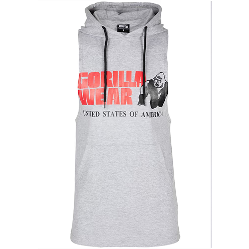 Rogers Hooded Tank Top - Gray Melange 6 Rogers Hooded Tank Top - Gray Melange 6