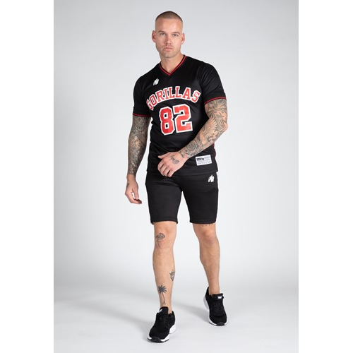 San Mateo T-Shirt - Black Red 3 San Mateo T-Shirt - Black Red 3