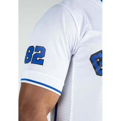 San Mateo T-Shirt - White Blue 5