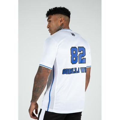 San Mateo T-Shirt - White Blue 9