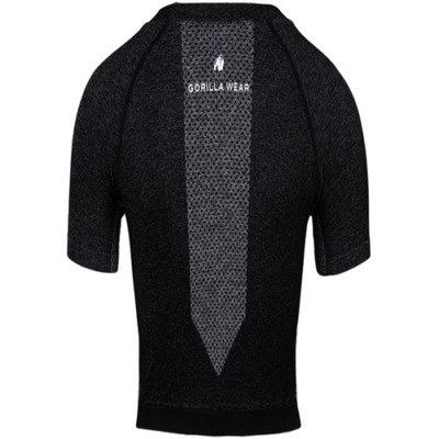 Selah Seamless Crop Top - Black 6