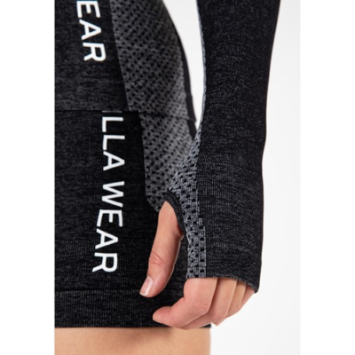 Selah Seamless Long Sleeve - Black 4 Selah Seamless Long Sleeve - Black 4