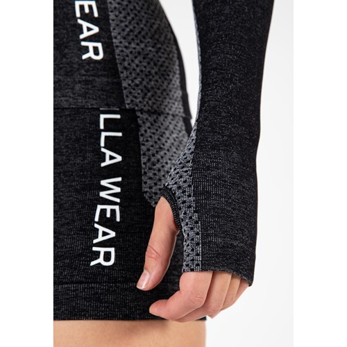 Selah Seamless Long Sleeve - Black 4 Selah Seamless Long Sleeve - Black 4