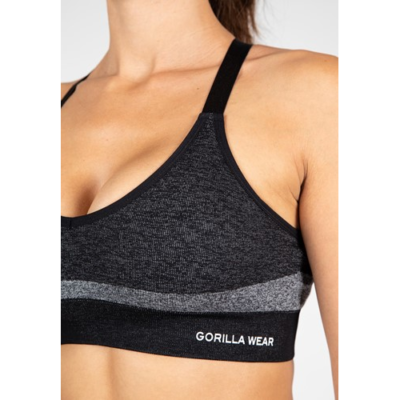 Selah Seamless Sports Bra - Black 4