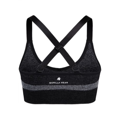 Selah Seamless Sports Bra - Black 6