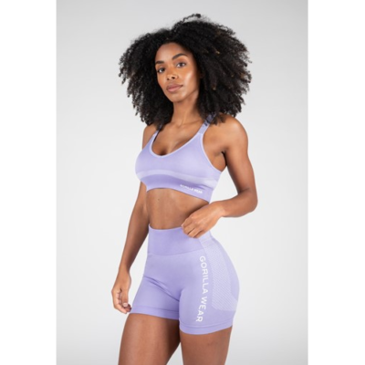 Selah Seamless Sports Bra - Lilac 1