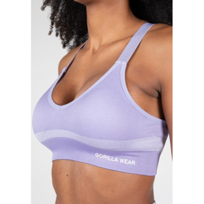 Selah Seamless Sports Bra - Lilac 4