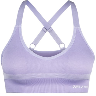 Selah Seamless Sports Bra - Lilac 5
