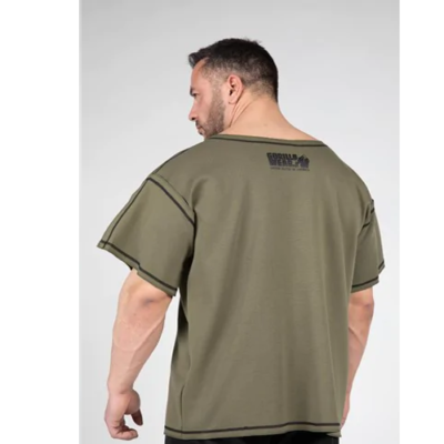 Sheldon Workout Top - Army Green 2