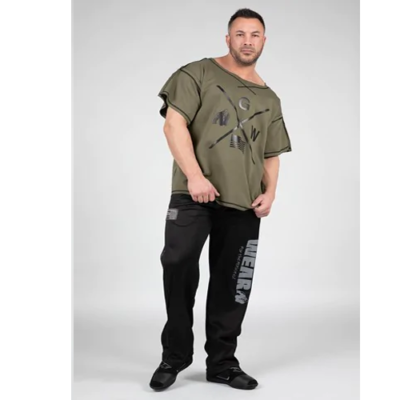 Sheldon Workout Top - Army Green 3