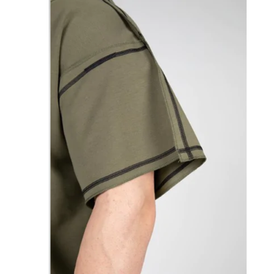 Sheldon Workout Top - Army Green 5