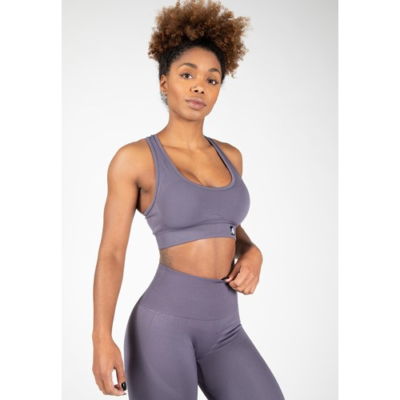 Yava Seamless Sports Bra - Gray 1
