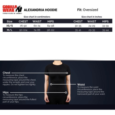 Alexandria Hoodie - Black 8