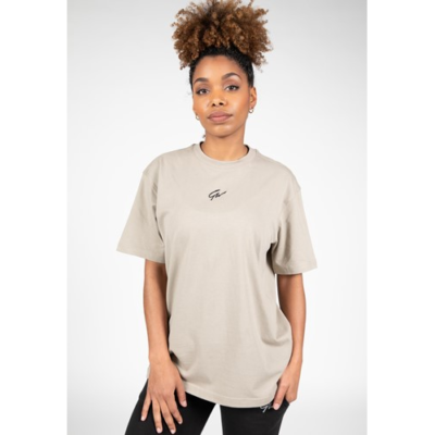 Bixby Oversized T-Shirt - Beige 1
