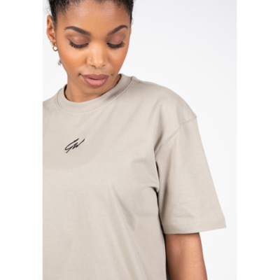 Bixby Oversized T-Shirt - Beige 4