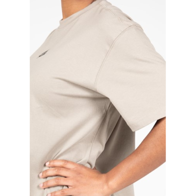 Bixby Oversized T-Shirt - Beige 5