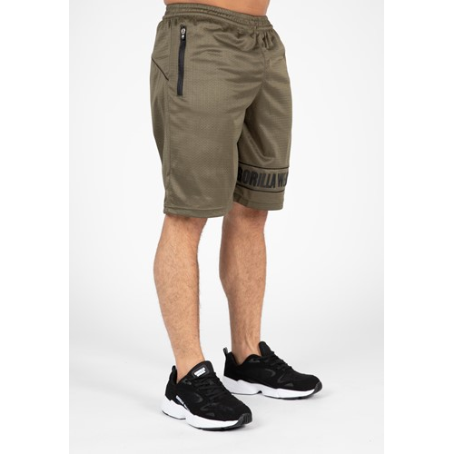 Branson Shorts - Army Green Black 2 Branson Shorts - Army Green Black 2