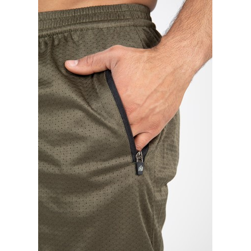 Branson Shorts - Army Green Black 5 Branson Shorts - Army Green Black 5
