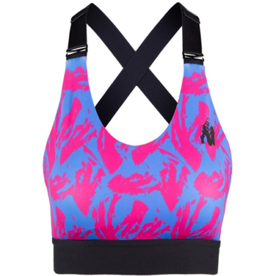 Colby Sports Bra - Blue Pink 6