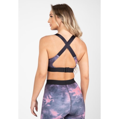 Colby Sports Bra - Gray Pink 2