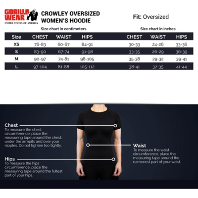 Crowley Women's Oversized Hoodie - Washed Gray 8
