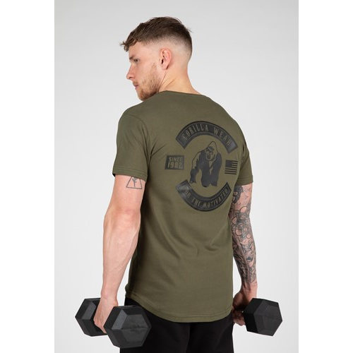 Detroit T-shirt - Army Green 2 Detroit T-shirt - Army Green 2