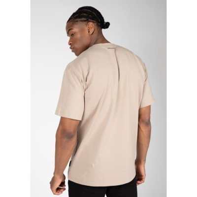 Dover Oversized T-Shirt - Beige 2 Dover Oversized T-Shirt - Beige 2