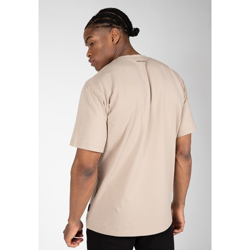 Dover Oversized T-Shirt - Beige 2 Dover Oversized T-Shirt - Beige 2