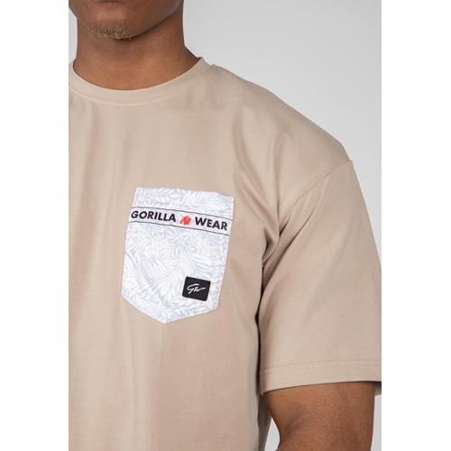 Dover Oversized T-Shirt - Beige 5 Dover Oversized T-Shirt - Beige 5