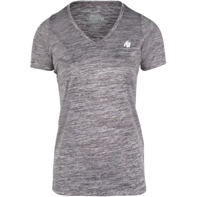 Elmira V-Neck T-Shirt - Gray Melange 6