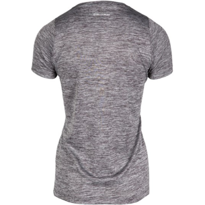 Elmira V-Neck T-Shirt - Gray Melange 7