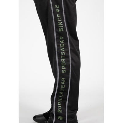 Functional Mesh Pants - Black Green 4