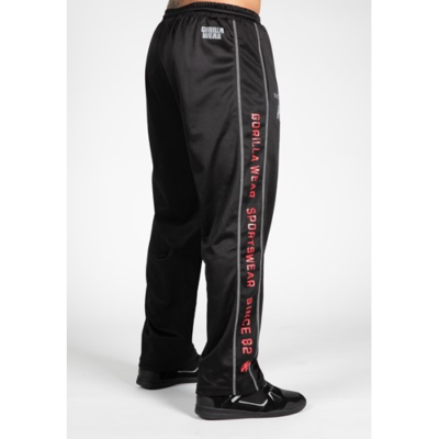 Functional Mesh Pants - Black Red 3
