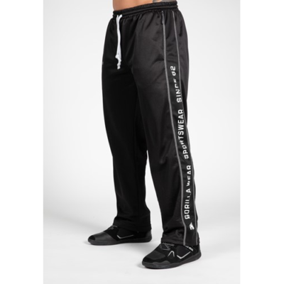 Functional Mesh Pants - Black White 1 Functional Mesh Pants - Black White 1